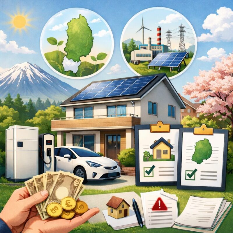 岩手県の蓄電池の補助金を使うならこれ！対応している補助金2つや給付前に知っておきたいポイントをご紹介！