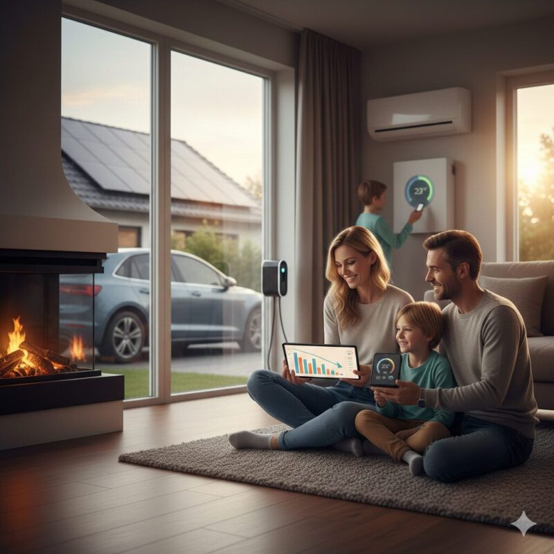 オール電化4人家族の電気代がやばい？冬5万円を回避する節約術と2026年最新の平均相場